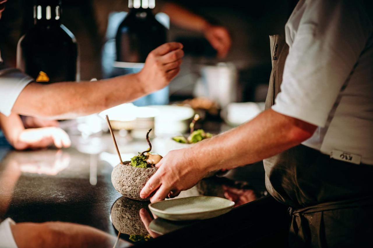 Oku Ibiza (Adults Only) Hotel San Antonio  Bagian luar foto Chef preparing a dish