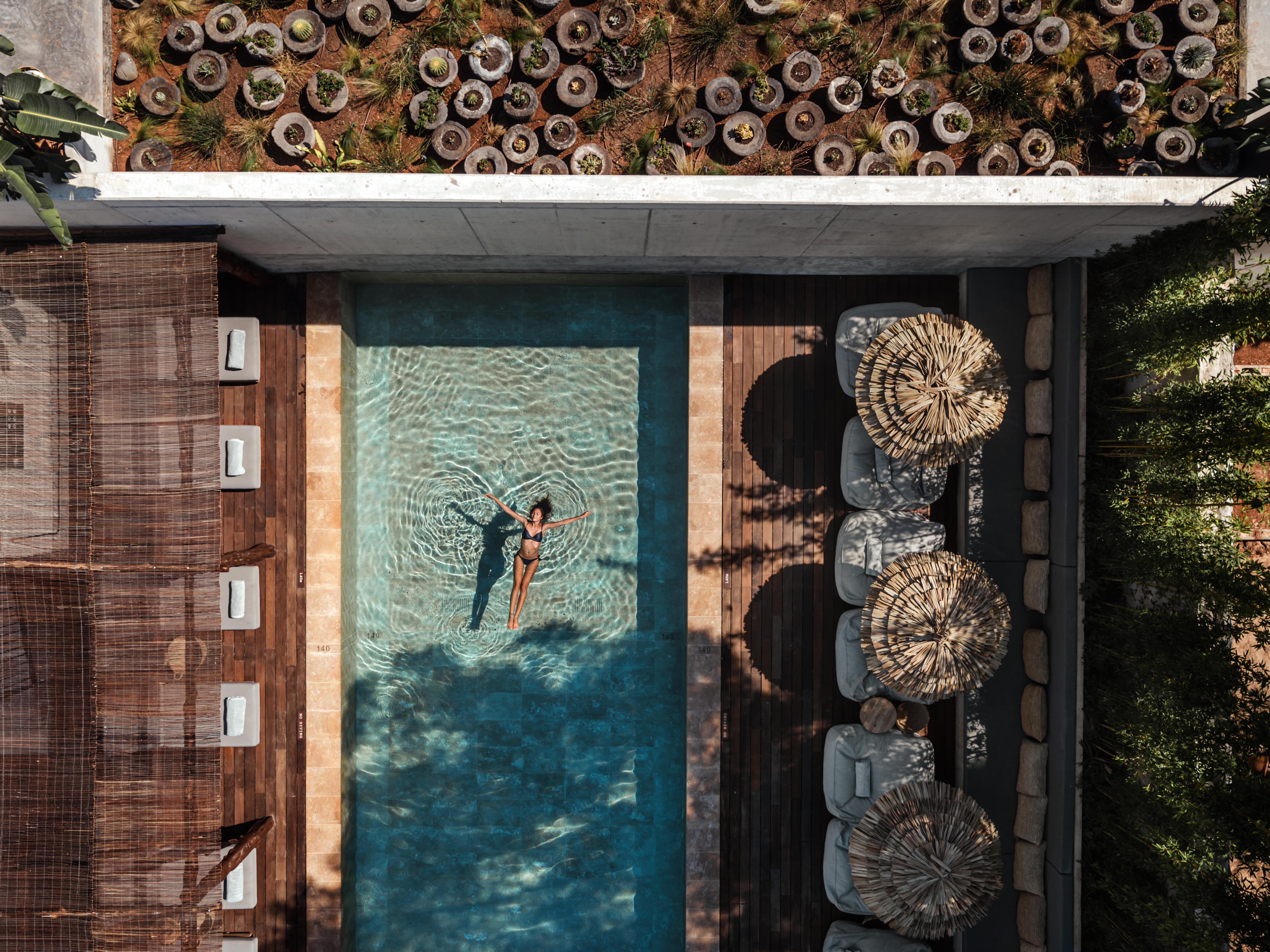 Oku Ibiza (Adults Only) Hotel San Antonio  Bagian luar foto The pool at the hotel