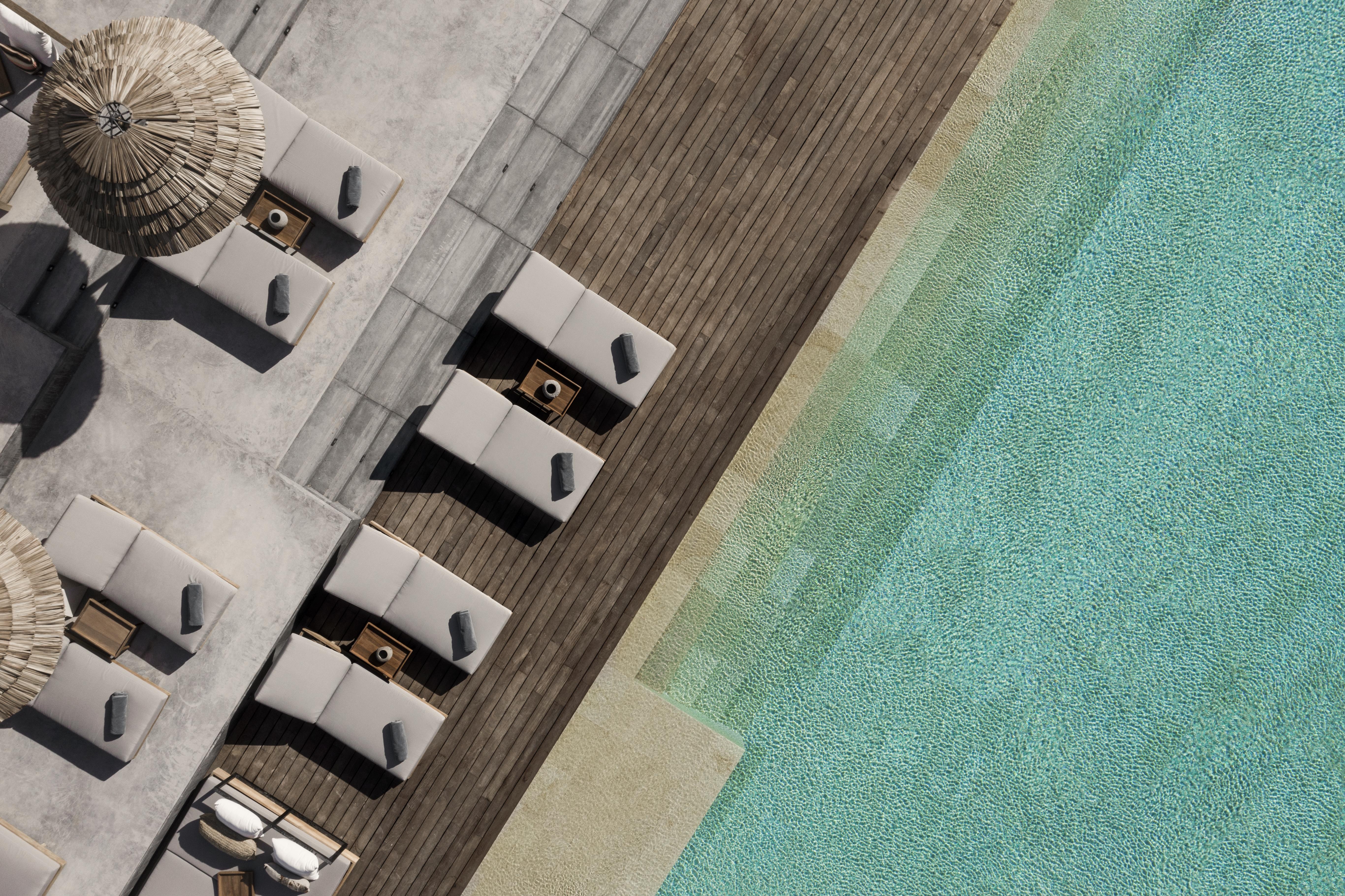 Oku Ibiza (Adults Only) Hotel San Antonio  Bagian luar foto The pool at the hotel
